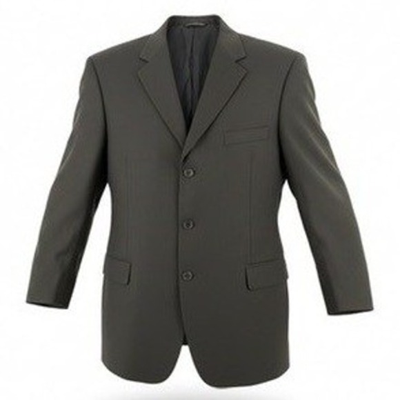 Brooks Brothers Other - Brooks Mens 50L Blazer Jacket Suit Sport Coat Navy Blue Stretch Three Button